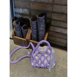 Handmade Crochet Summer Net Bag, Mesh Bag, Crochet Mini Bag