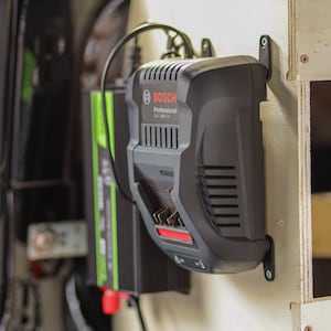 Wall mount for charger 18V Bosch, Makita, Metabo perfect workshop accessory…