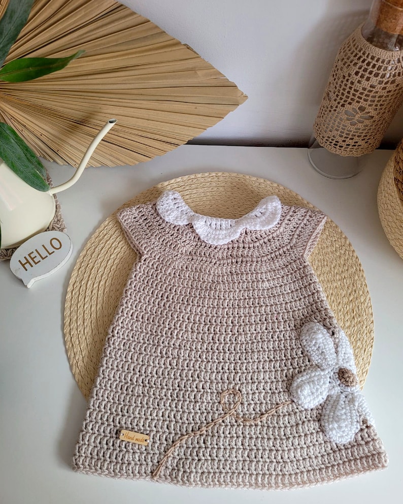 CROCHET PATTERN Baby Kids Dress Newborn 8 Years Old Etsy