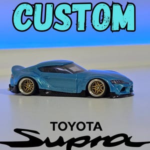 Custom Hotwheels Toyota Supra