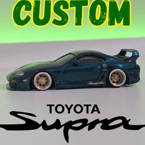 Custom Hotwheels Toyota Supra MK4