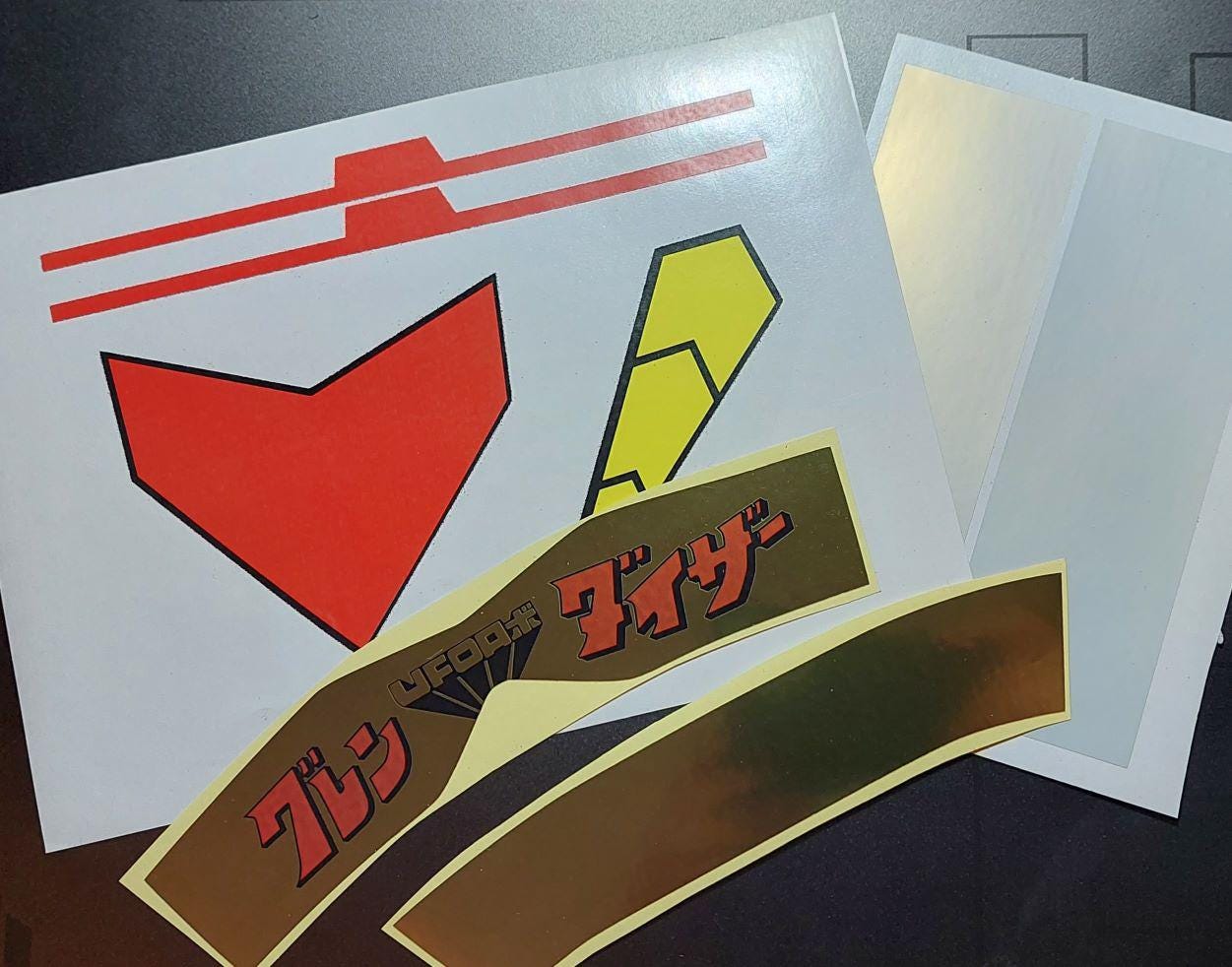 Stickers Goldorak Graveyard Gallery Grendizer U