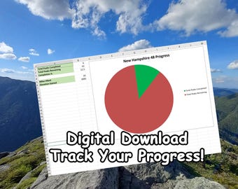 Cyfrowy tracker i dziennik New Hampshire 48