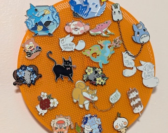 Wyświetlanie pinów na ścianach: Nie zgub tylnych części pinów