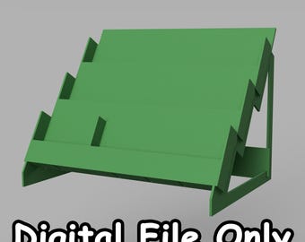 3-calowy stojak na naklejki, plik do druku 3D – Bambu A1 Mini