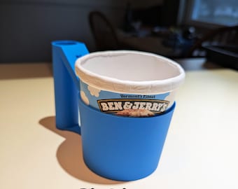 Kubek na lody w formacie STL i M3F do tekstu Bambu Custom