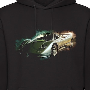Pagani Zonda Hoodie - Graphic Supercar Sweatshirt Hoody