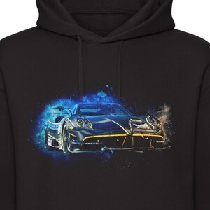 Pagani Huayra Hoodie - Graphic Supercar Sweatshirt Hoody