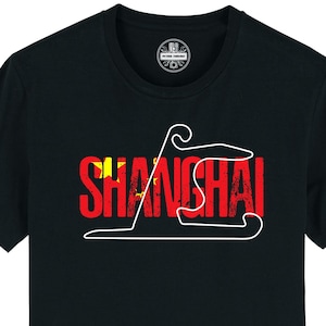 Shanghai Circuit Circuit Formule 1-T-shirt