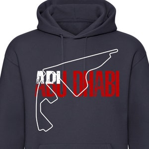 Abu Dhabi Circuit Track Formula One hoodie / hoody / sweater