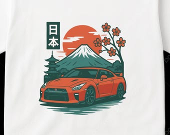 Nissan GT-R R35 JDM T-Shirt - Graphic Car Shirt