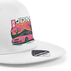 Casquette Silvia S13 JDM pour Nissan - Casquette brodée voiture