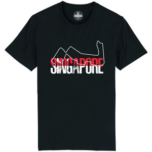 Formule 1-T-shirt circuit circuit Singapore
