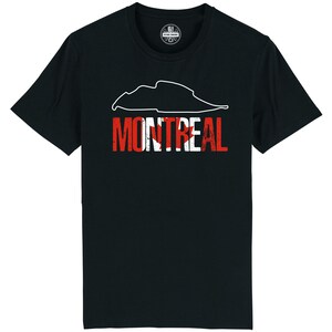 Formule 1-T-shirt circuit circuit Montreal
