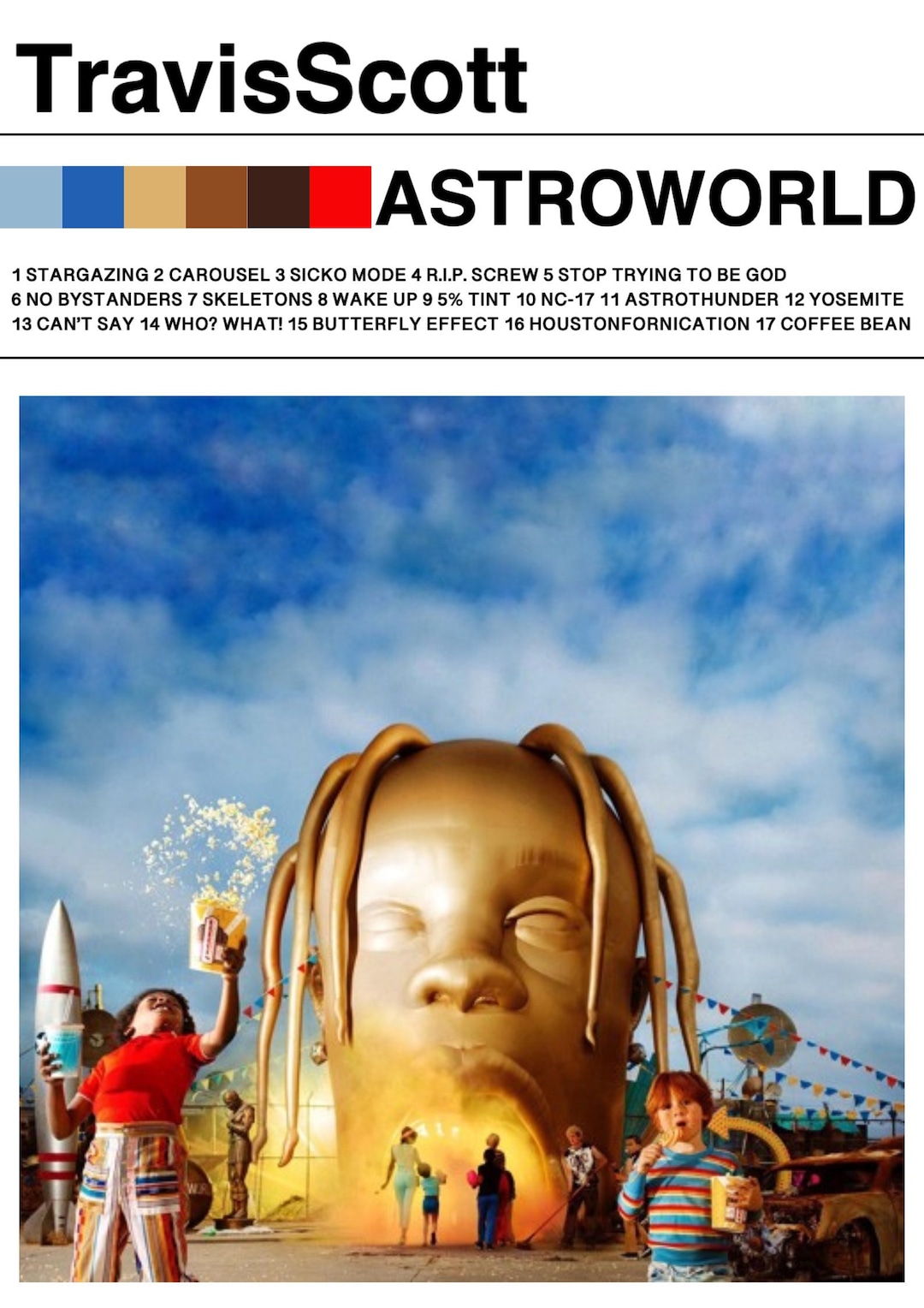 Travis Scott Album Cover Digital Print Etsy