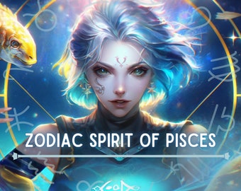 Summoning Ritual Zodiac Spirit of Pisces - For Astrologer - For Horoscope Followers - Become one with your Zodiac Sign