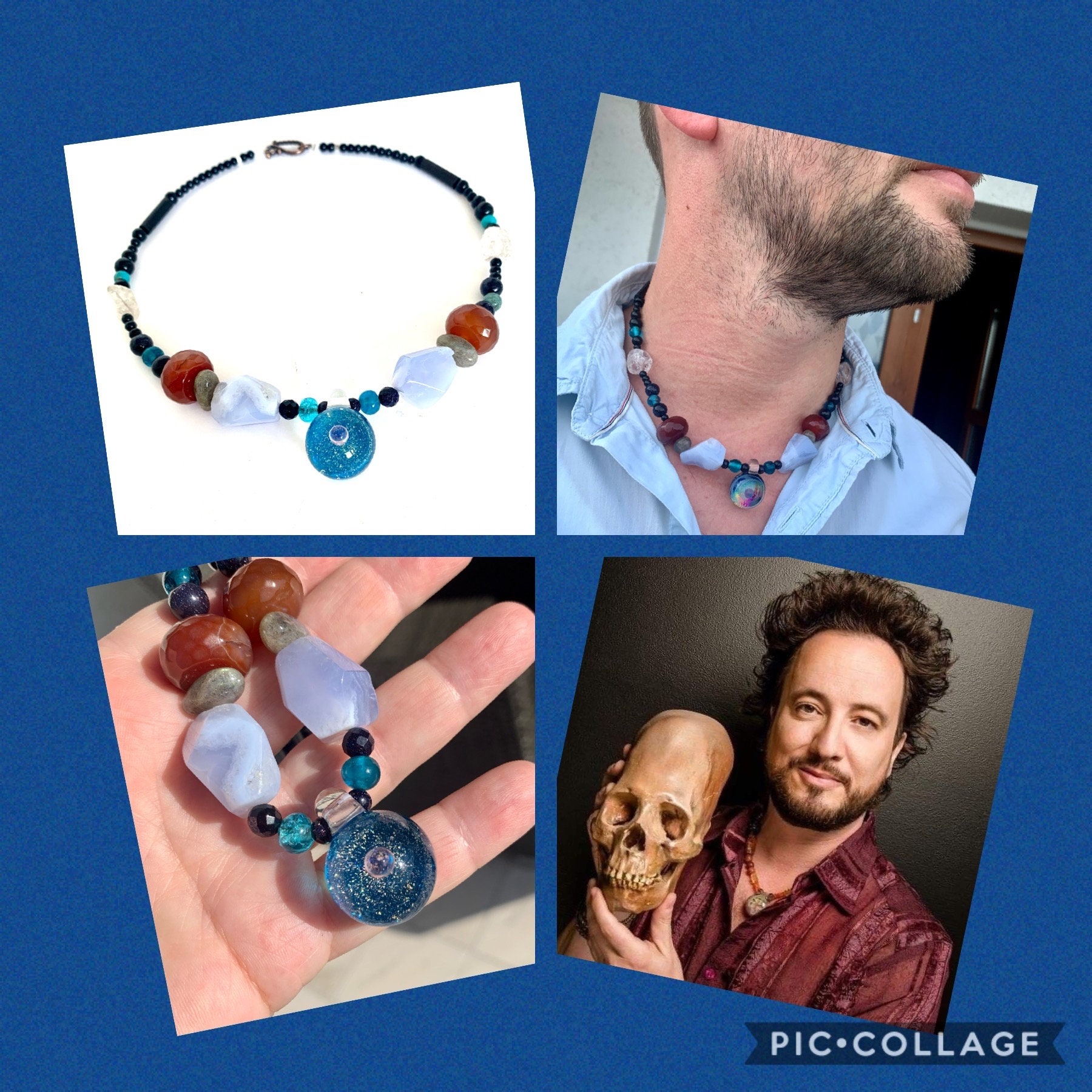 Ancient aliens giorgio tsoukalos necklace store