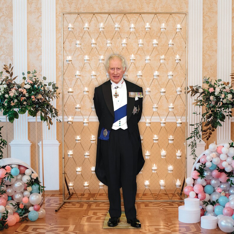 King Charles Cardboard Cutout Lifesize King Charles III Etsy