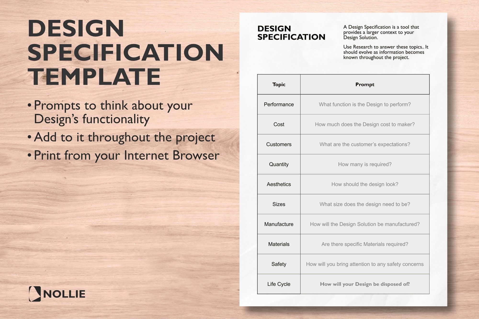 DESIGN SPECIFICATION, Template, PDS, Engineering Design Specification DESIGN SPECIFICATION, Template, PDS, Engineering Design Specification