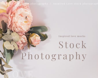 Floral background stock photography, Valentine stock photo, Minimal stock image, Elegant Wedding stock photo, Romantic stock image, Flowers