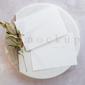 Maquette de paysage de carte de voeux, maquette minimaliste, maquette de mariage, maquette de mariage, carte 5x7, maquette stationnaire de mariage, maquette rsvp 0015