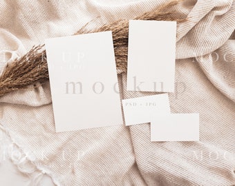 Boho baby shower stationery mockup, gender neutral baby shower suite mockup, Invitation Suite Mockup, Baby shower invite mockup, mockup 0010