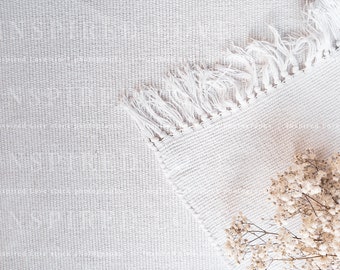 Background stock photography,  Flat lay background, Minimal stock image, Elegant wedding stock photo, baby's breath background stock photo