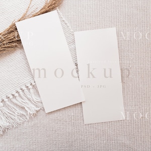 4x9 mockup, Wedding Menu Mockup, Program mockup, Double paper mockup, double card mockup, Wedding mockup, long mockup, Invite mockup 0010