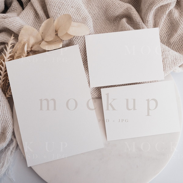 Wedding invitation set mockup, Wedding suite mockup, 5x7 card mockup, RSVP mockup, wedding mockup, Card suite Mockup, Elegant mockup 0010