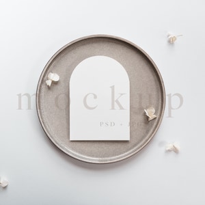 Boho invitation mockup, Wedding invitation mockup, Arch wedding mockup, 5x7 card mockup, boho Greeting card mockup, invite mockup, psd  0018