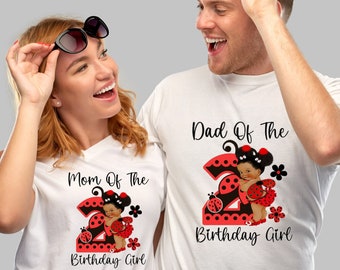 Lady Bug Birthday, Couple Tshirt, Family Matching Shirt, Lady Bug, birthday shirt,Tutu with shirt, family vacation shirt