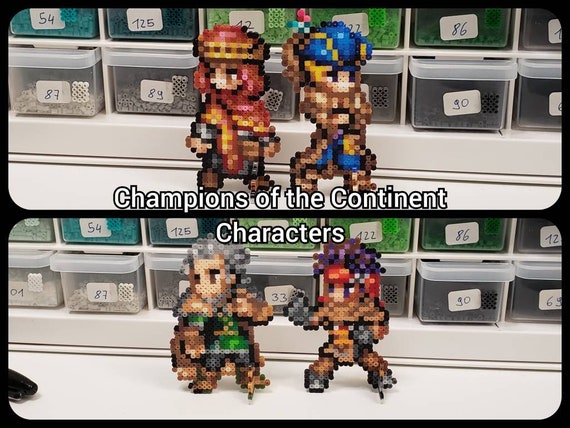 Octopath Traveler HD2D Beadsprites: Character Pixel Art - Etsy