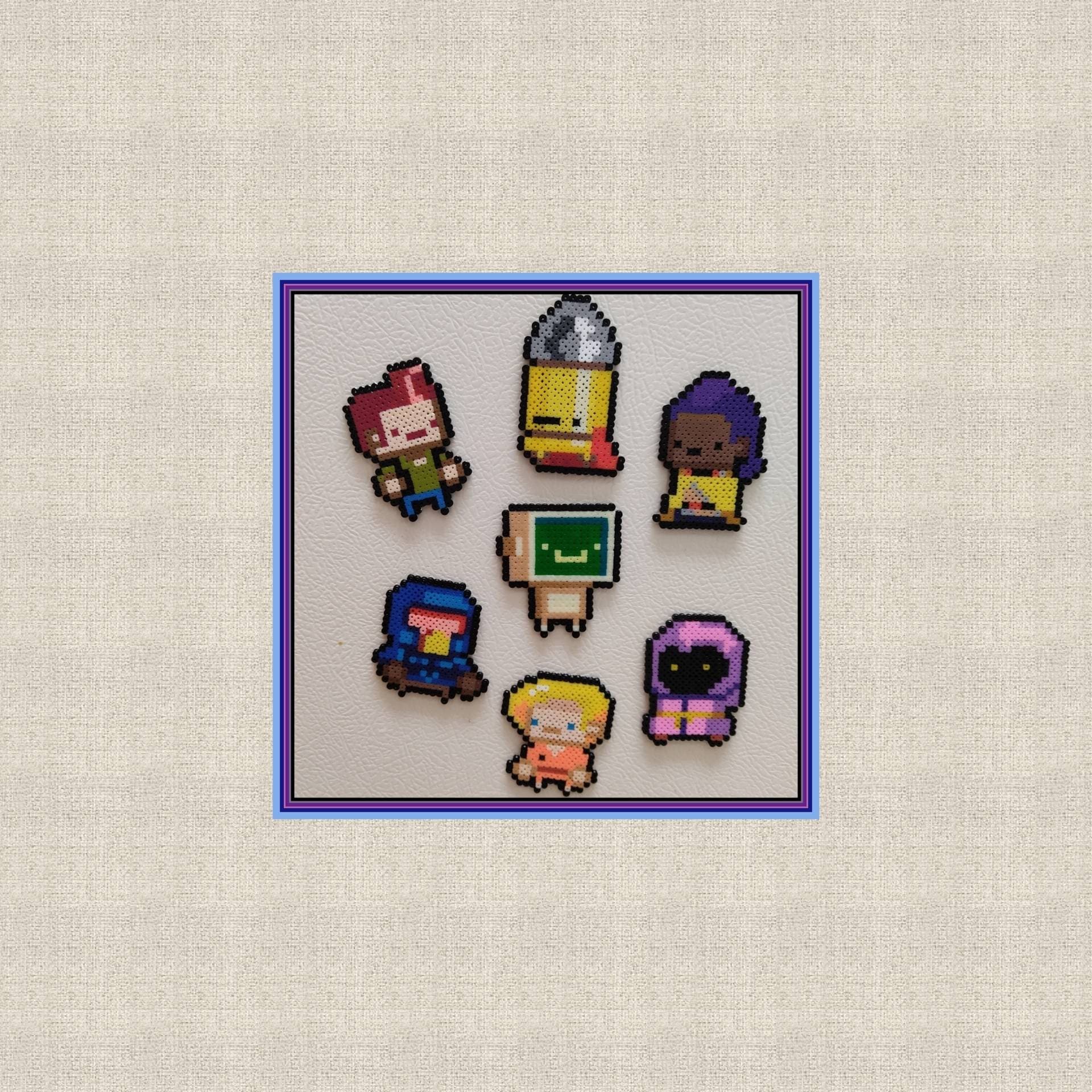 Enter the Gungeon: Pixel Art Mini Bead Characters - Etsy Australia