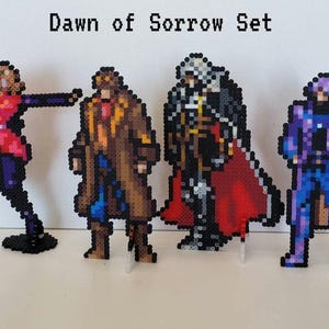 Castlevania mini Bead Characters - Dawn of Sorrow, Symphony of the Night and more (Belmont, Alucard, Monsters, Bosses)