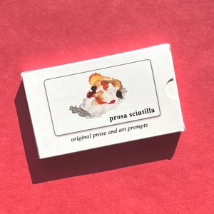 Schrijfprompt: Prosa Scintilla