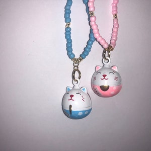 Lucky cat phone charm