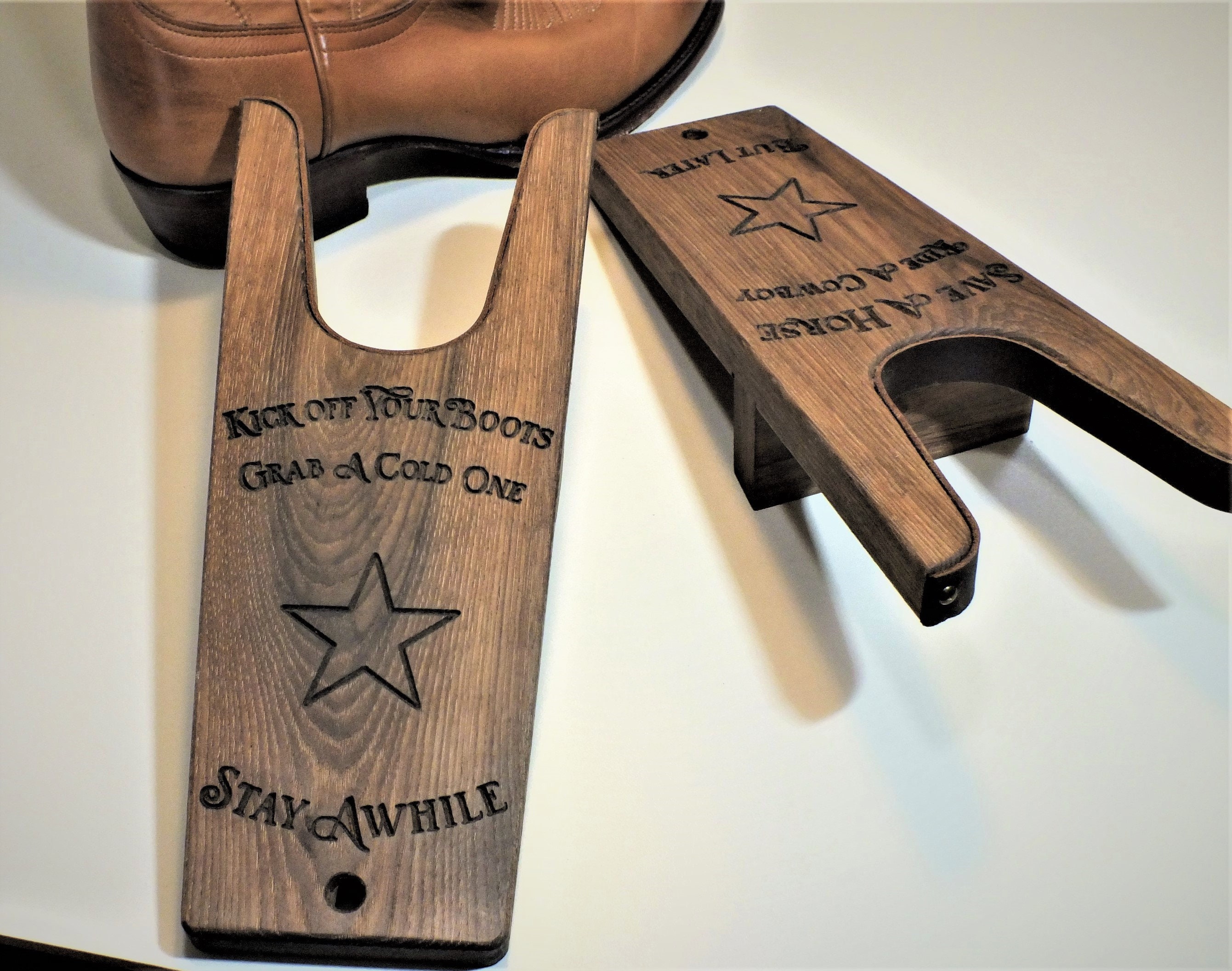 Wood Boot Jack - Etsy