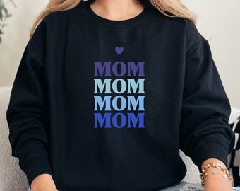 Mom Life Sweater Comfort Colors, Cool Mama Sweatshirt, Future Mama Gift, New Mom Longshirt, Proud Mama Mother's Day Gift, Mom To Be Sweater
