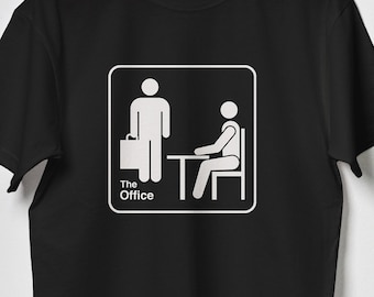 The Office Intro T-Shirt Tee Unisex Women Men TV Show Serie Michael Scott Jim Halpert Dwight Schrute Pam Beesly
