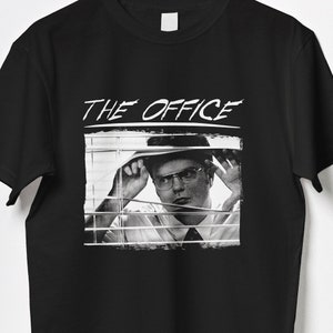 The Office Dwight Schrute Classic T-Shirt Tee Unisex Women Men TV Show Serie Michael Scott Jim Halpert Pam Beesly Vintage Retro