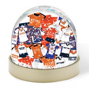 Luton Retro Kit Mash Schneekugel Classic Kits Xmas Dekoration Stadt Etc Super Hutmacher Fans Geschenk
