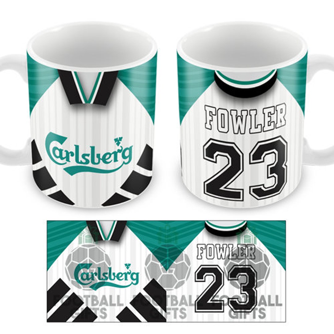 リバプール ファウラー 23 レトロ アウェイ 1993 シャツ マグカップ