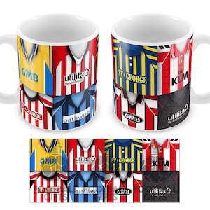 Brentford Retro Shirt Classic Kits Shirts Montage Mug Cup Top Quality Mug Great Christmas Gift Bees Fans Unofficial