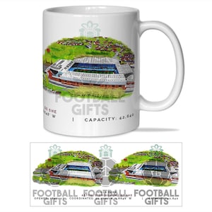 Aston Villa Around The Grounds Villa Park Water Colour Mug Cup Top Quality Stadium Mug Great Christmas Gift Villa Fans Unofficial