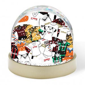 Swansea Retro Kit Mash Snow Globe Classic Kits Xmas Decoration City Etc Great Jacks Fans Gift