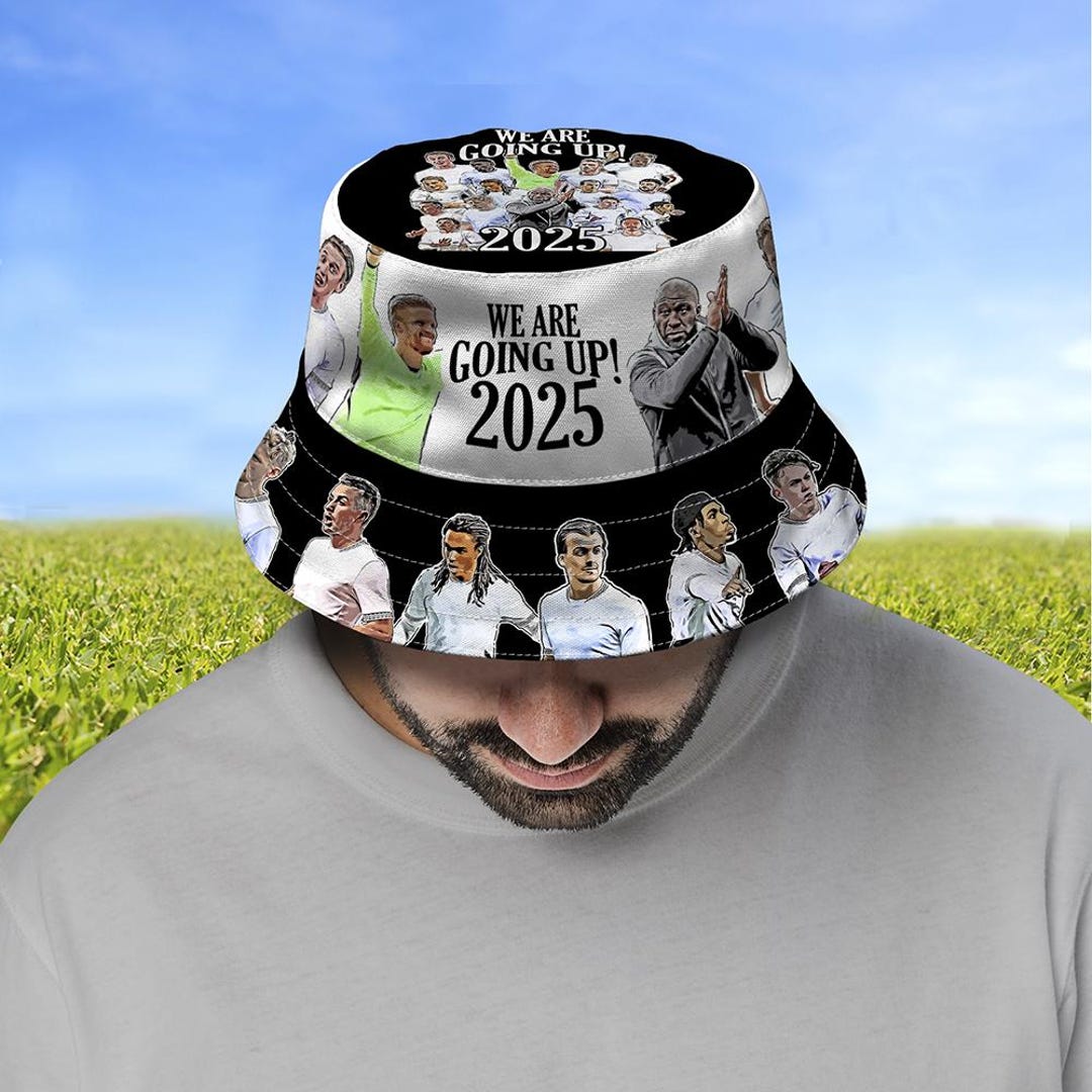 Port Vale Promoted 2025 Bucket Hat Summer Hat We Are Going up