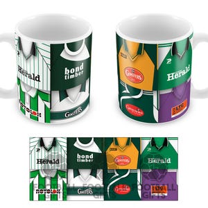 Plymouth Retro Shirt Classic Kits Shirts Montage Mug Cup Top Quality Mug Great Christmas Gift Unofficial Football Gifts Printed In The UK