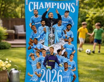 Coventry City Champions 2026 Luxury Tea Towel Top Quality Great Gift Unofficial Perfect Gift Made in The UK