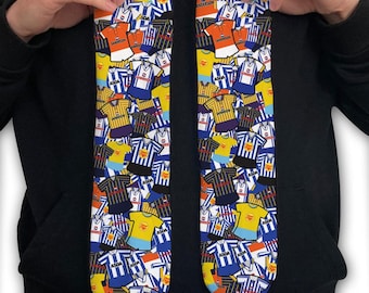 Sheffield Wednesday Retro Shirt Classic Kits Mash Up Printed Socks Great Christmas Gift Sheff Wed Unofficial