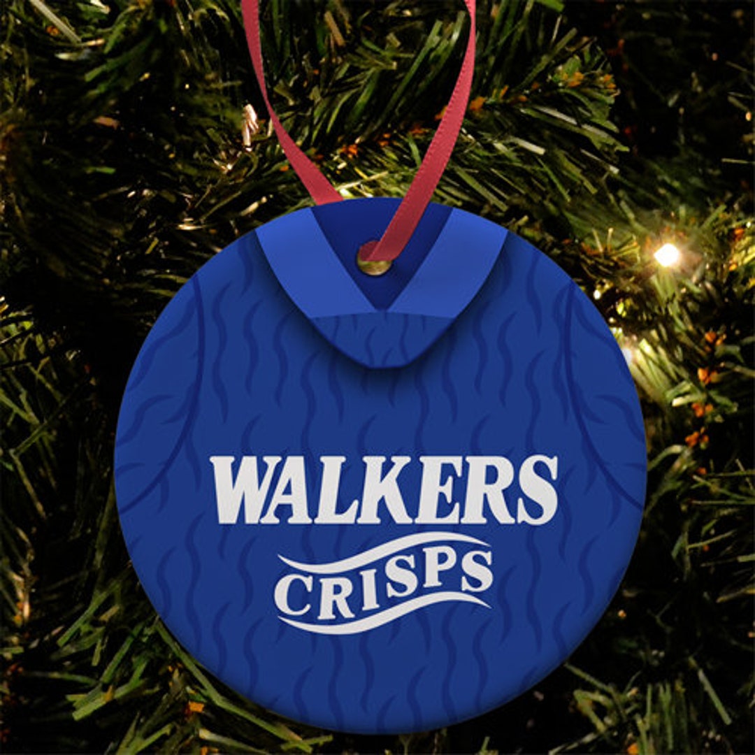 Leicester Home 1993 Retro Shirt Kit Christmas Tree Decoration Bauble